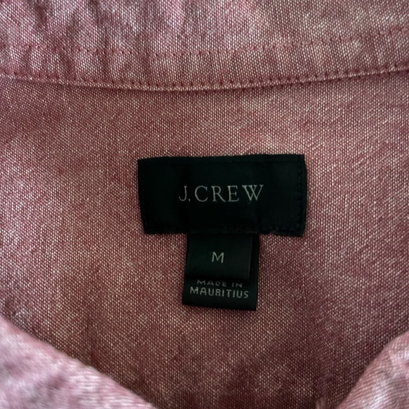 JCrew Pink Chambray Button Down - M - Picture 4 of 4